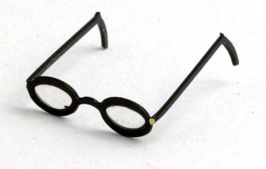 Dollhouse Miniature Eyeglasses, Assorted